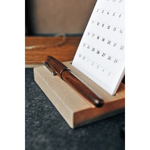 Munu Note Munucal Wood -  2026 Ahşap Masa Takvimi 12 Yaprak 300 Gr. 1. Hamur Minimalist Tasarım