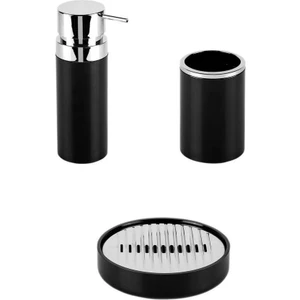 Lenox 3'Lü Banyo Seti Siyah