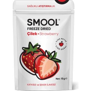 Freeze Dried (Dondurularak Kurutulmuş) Çilek 15 gr Sağlıklı Atıştırmalık