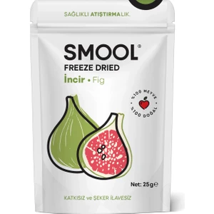 Freeze Dried (Dondurularak Kurutulmuş) Yeşil Incir 25 gr Sağlıklı Atıştırmalık