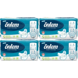 Yetişkin Hasta Bezi Küçük Boy ( Small ) 30 Adet X 4 'Lü Paket