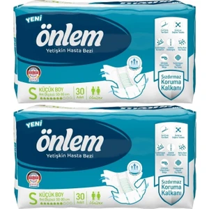 Hasta Bezi Bel Bantlı Tekstil Yüzey Small Küçük 60 Adet