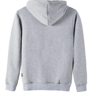 Terapi Men Erkek Gri Önü Japonca Baskılı Kapüşonlu Sweatshirt 22K-5200322-3