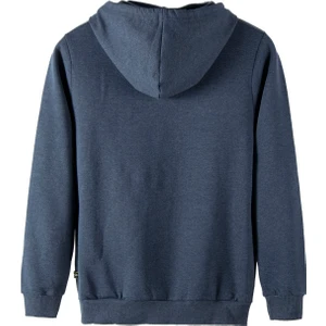 Terapi Men Erkek Indigo Önü Iskambil Baskılı Kapüşonlu Sweatshirt 22K-5200322-5