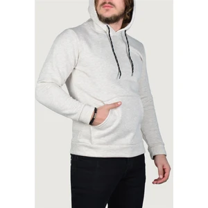 Terapi Men Erkek Kapüşonlu Uzun Kollu Kanguru Cepli Sweatshirt 9Y-5200178-029 Krem