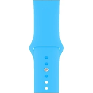 Apple Watch Uyumlu 38MM - 40MM - 41MM 1 2 3 4 5 6 Se 7 8 Için Silikon Spor Kordon Kayış