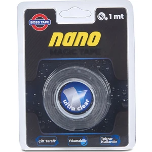 Boss Tape Nano Bant Şeffaf