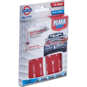 Boss Tape Plaka Yapıştırma Bandı