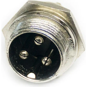 Gx-16 3 Pin Erkek Mike Konnektör-10 Adet