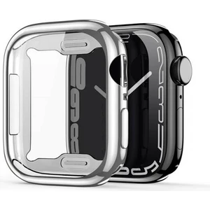 Polham Apple Watch 41MM Full Kaplama Silikon Kılıf, Apple Watch 2-3-4-5-6-7-8 ve Se Uyumlu Kılıf