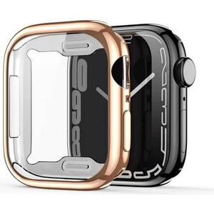 Polham Apple Watch 45MM Full Kaplama Silikon Kılıf, Apple Watch 2-3-4-5-6-7-8 ve Se Uyumlu Kılıf