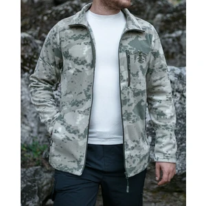 Huğlu Outdoor Kamuflaj Desenli Polar Hırka