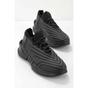 Siyah Kumaş  Erkek Sneaker E01611401004