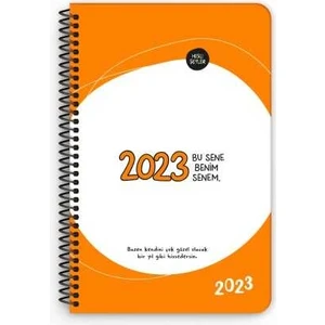 KESKİN COLOR 2023 AJANDA 13x19.5 HAFTALIK HİSLİ ŞEYLER BU SENE BENİM SENEM 831256