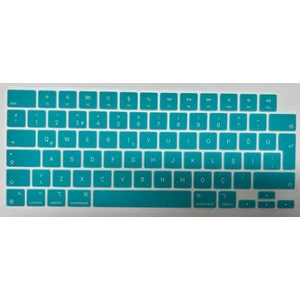 Macbook Pro 14.2 İnç A2442 / A2779 / A992 / A2918 / A3112 / A3185 / A3401  Klavye koruma mint