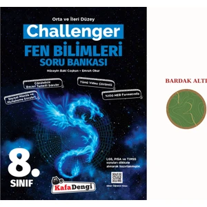 Kafa Dengi Yayınları  8.Sınıf Challenger Fen Bilimleri Soru Bankası