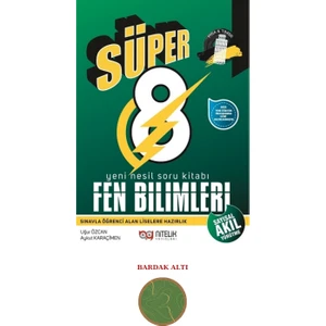 Nitelik Yayınları 8. Sınıf Yeni Nesil Fen Bilimleri Soru Kitabı
