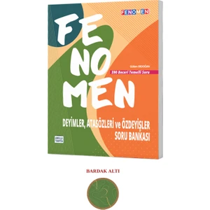 Fenomen Yayıncılık Fenomen 8 Deyimler, Atasözleri ve Özdeyişler Soru Bankası