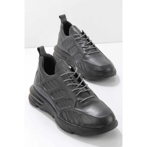 Gri Leather Erkek Sneaker E01200200303