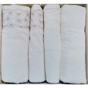 Begonvil Best Set (Hamam Takımı) Krem-Krem