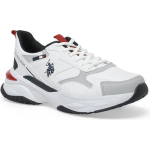 U.S. Polo Assn. 2W Solıdar 2pr Erkek Spor Ayakkabı Beyaz-Laci