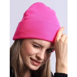 Secret Moda Basic Katlanır Style Fitilli Tarz Bere Kadın  Pembe