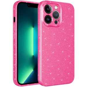 Iphone 12 Pro Max Kılıf Koton Simli Silikon + Ekran Koruyucu