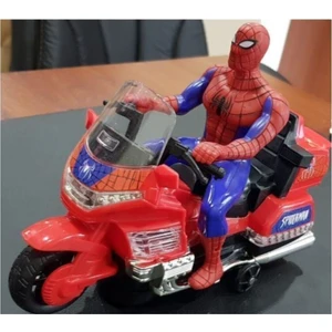 Canda Oyuncak Örümcek Adam Spiderman Robot Işıklı Sesli Motor Oyuncak