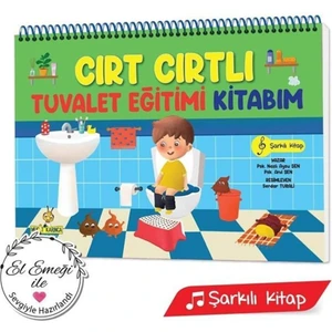 Dikkat ve Zeka Akademisi Cırt Cırtlı Tuvalet Eğitimi Kitabım