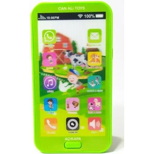 EC Shop Nur Oyuncak Can Ali Toys Oyuncak Dokumatik Cep Telefonu / Tablet Sesli 12 Fonksiyonlu Eğitici Oyunc