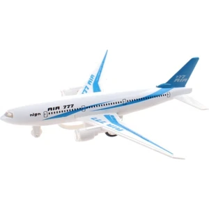 Happy Toys Çek Bırak Metal Sesli Işıklı Süper Uçak