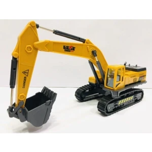 Bfy Toys Kepçe Kum Kazıcı Paletli Ekskavatör Oyuncak Iş Makinesi Hareketli