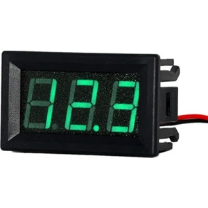 Sanec 0.36 Inç Voltmetre DC2.4V-30V 2 Kablolu