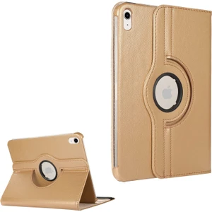 iPad 10. Nesil 11. Nesil A16 2022 - 2025 10.9" Uyumlu Kapaklı Standlı Kılıf 360° Dönen Yatay Dikey Stadlı