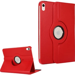 iPad 10. Nesil 11. Nesil A16 2022 - 2025 10.9" Uyumlu Kapaklı Standlı Kılıf 360° Dönen Yatay Dikey Stadlı
