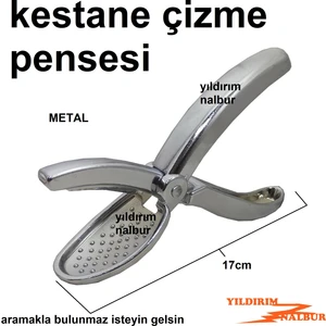 Yıldırım Nalbur Metal Kestane Çizme Pensesi Kestane Kesme Aparatı