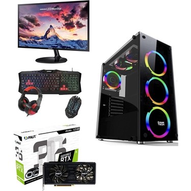 フルセットゲーミングPC i7 SSD256GB+320GB GTX ヤン Queen I7-11700F 32GB Ddr4 / RTX3060 12GB / 1tb Ssd/27” Fiyatı
