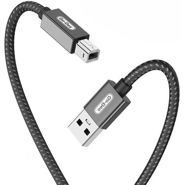 Go-Des GD-HM836 Usb-A To Usb-B 2.0 Örgülü Data Yazıcı Fiyatı