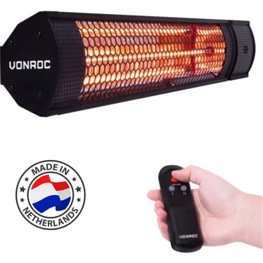 Vonroc Isıtıcı Marsılı 2000W – Uzaktan