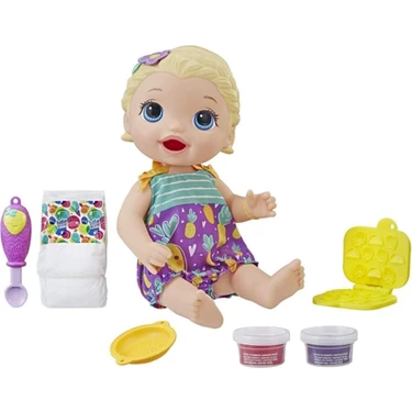 Baby Alive Sarışın Baby Alive Lily ile Mama