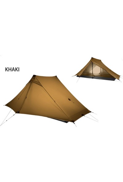 Lanshan 2 Pro 2kişilik 4 Sezon Ultraligt 915GR Kamp Çadırı +Çadır Altı Koruyucu