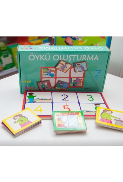 Yuka Kids Öykü Oluşturma Kartları Eğitici Oyuncak