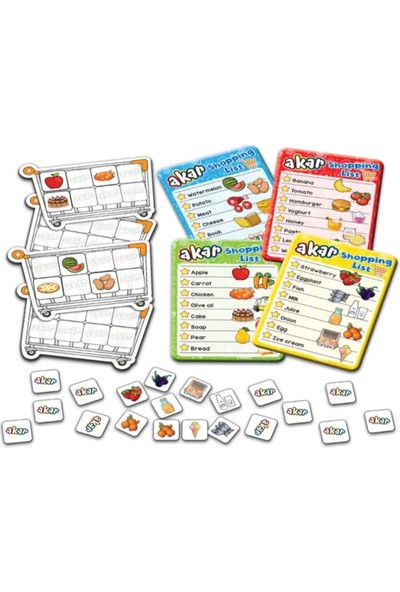 Akalli Oyuncak Alışveriş Listesi Zeka ve Aile Oyunu