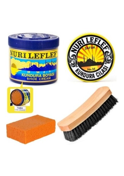 Nuri Leflef Special Ayakkabı Bakım Boyası Seti 2 (4 Parça)