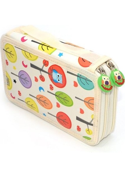 Kalem Kutusu Okul Malzemeleri Yüksek Kapasiteli Kalem Kutusu Pantolon Scolaire Tarzı Beyaz 32 Delik (Yurt Dışından)