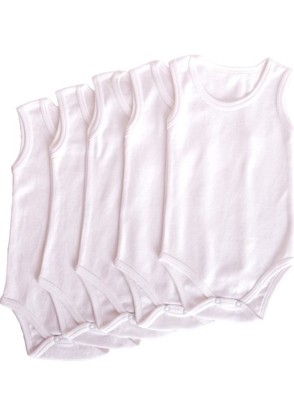 Lafiny Pamuk Çıtçıtlı Bebek Body Zıbın 5'li Paket - 1369 fiyatları