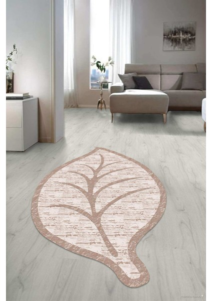 Dijital Baskılı Kaymaz Taban Yıkanabilir Lazer Kesim Salon Halısı Yolluk NLZR-SD-491