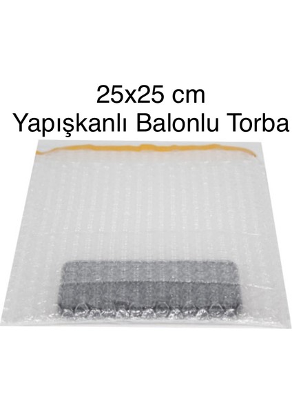 Yapışkanlı Balonlu Torba (25x25 cm)-100 adet