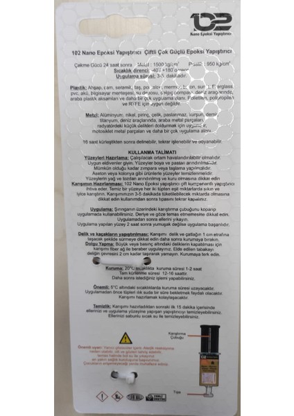 Nano Çok Güçlü Epoksi Plastik Yapıştırıcı Bor KArbür Katkılı fiyatları