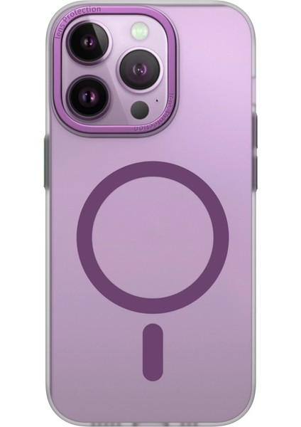 Apple iPhone 14 Pro Max Wiwu Frosted Magnetic Buzlu Sert Pc Kapak